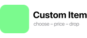 Custom Item logo