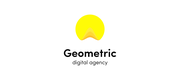 Geometric digital agency logo