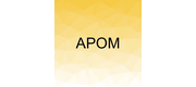 APOM Solutions logo