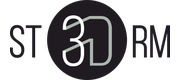3D Storm logo